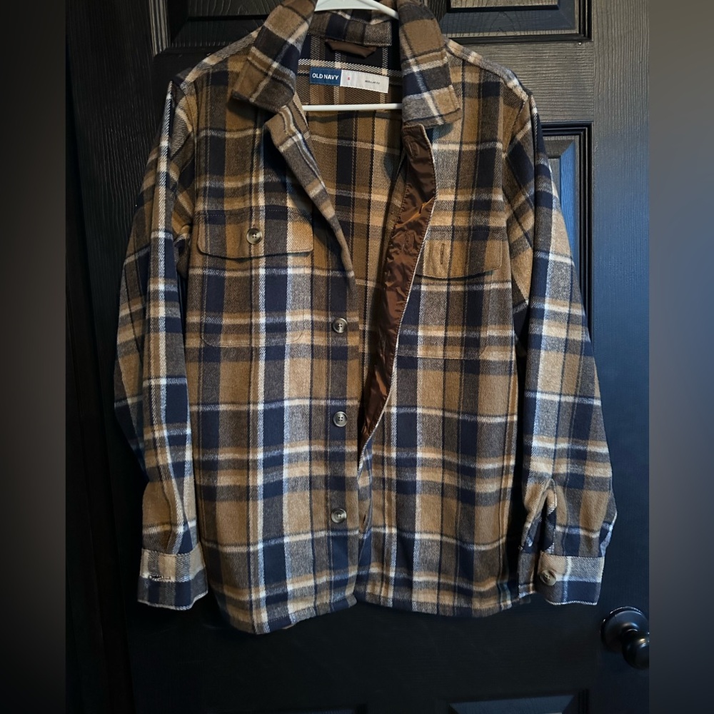 Old navy boyfriend fit stacket